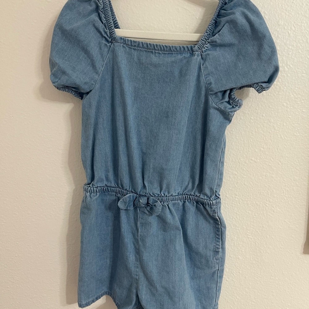 Toddler Girl Denim Romper Cat & Jack Size 3T